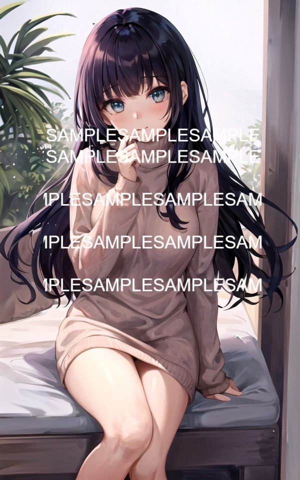 サンプル画像6:ニットが似合う僕の彼女(たぬき) [d_484316]