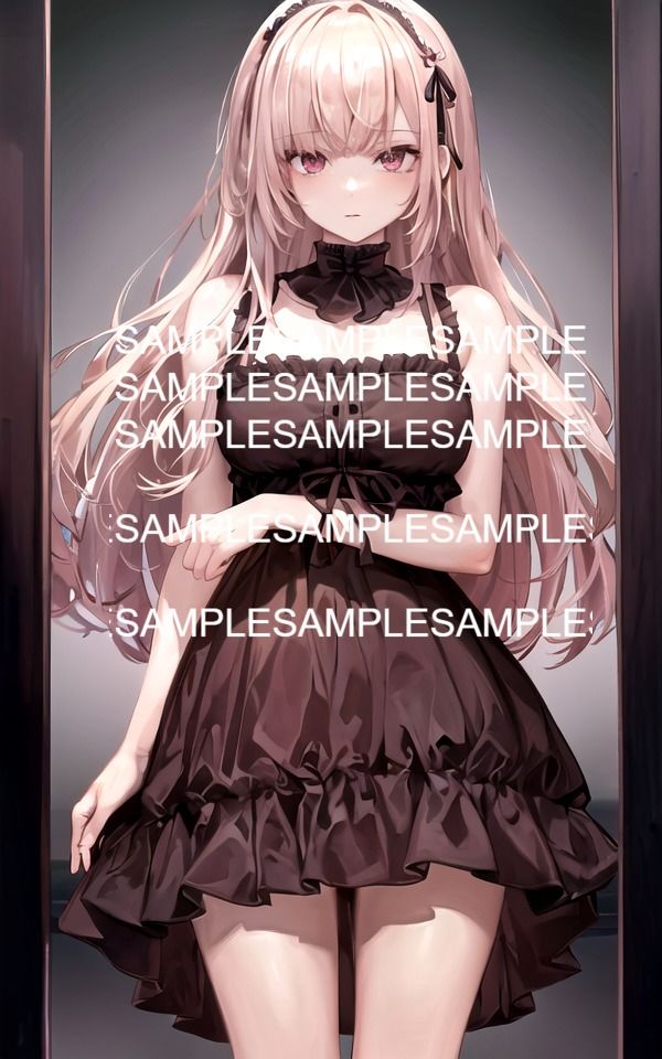 サンプル画像2:ドレスが似合う僕の彼女(たぬき) [d_484324]