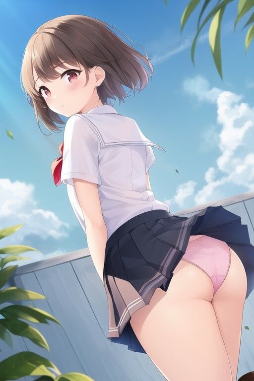 サンプル画像5:美少女JKのパンチラ集(ハーレム神) [d_484330]