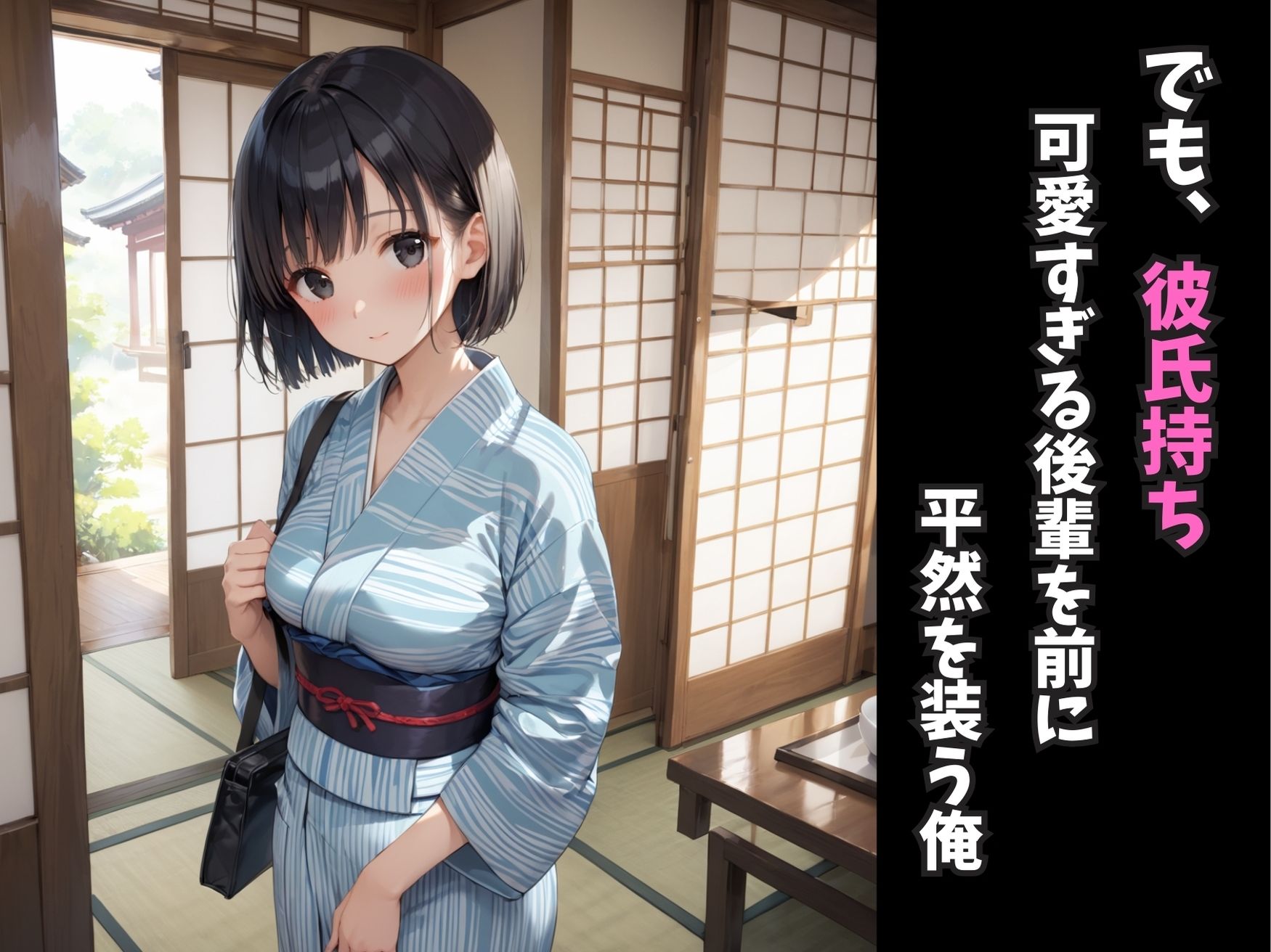 サンプル画像2:彼氏持ちの後輩ちゃんの生々しい女体に我慢できず寝取ってしまう俺(男のロマン) [d_484333]