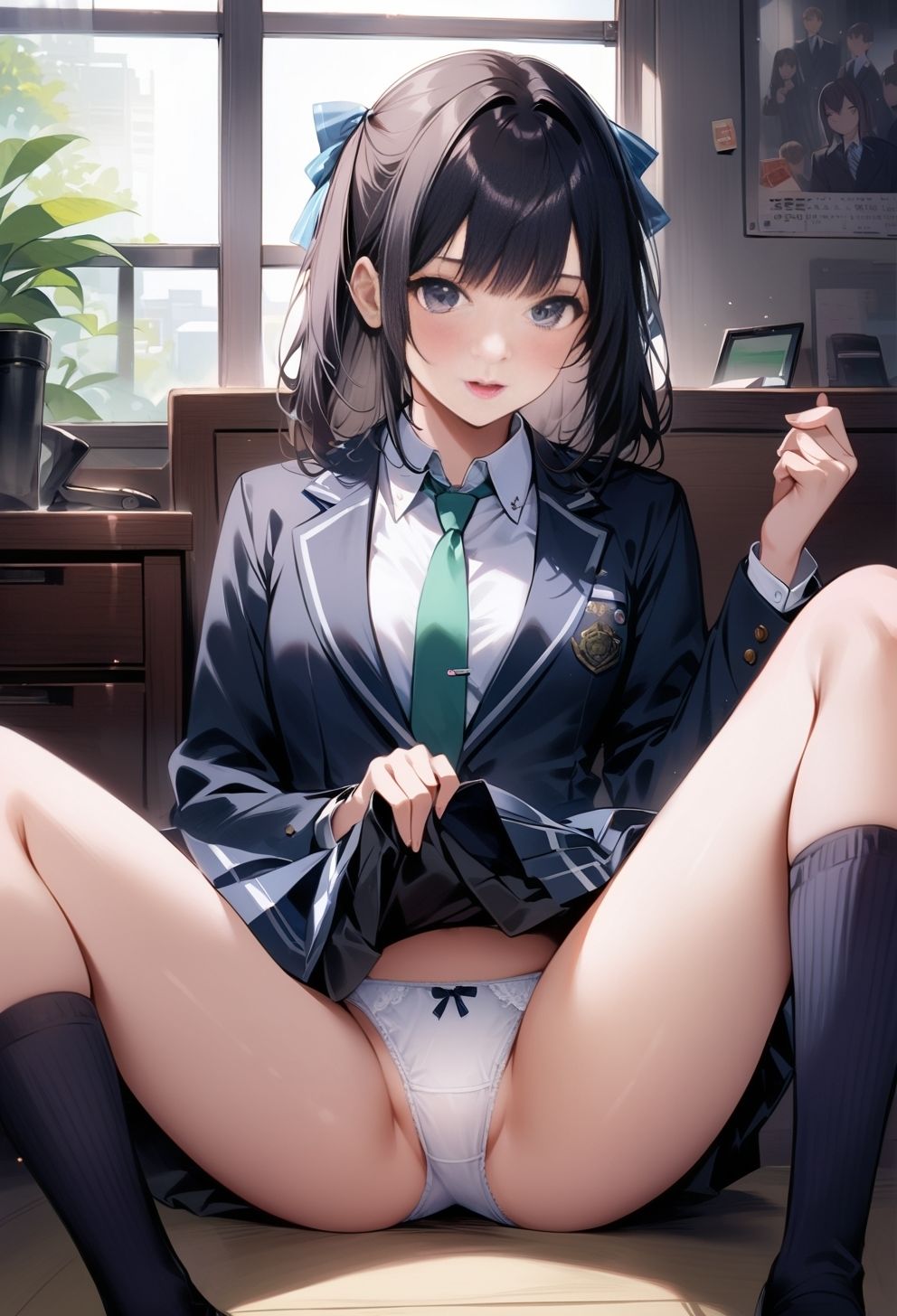 サンプル画像3:女子校生  初体験(ず〜みん) [d_484384]