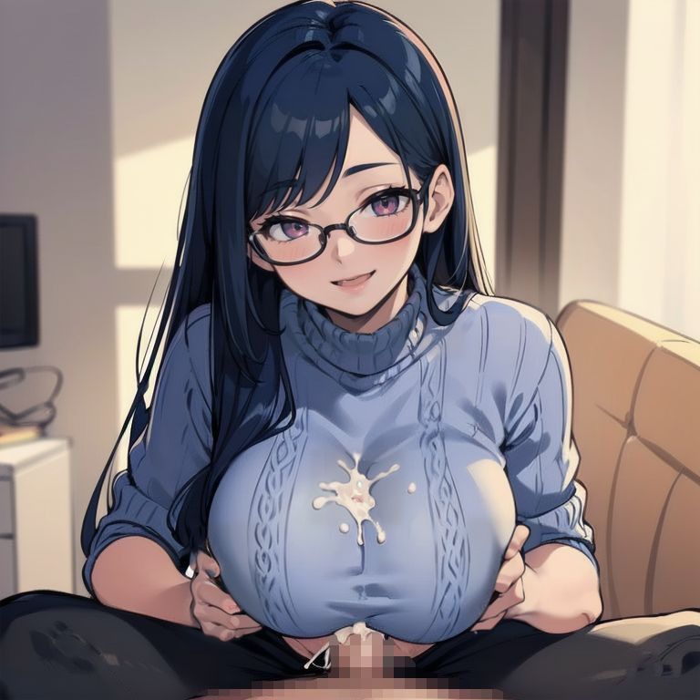 サンプル画像6:ニットぱいエッチ(OPP食堂) [d_484411]