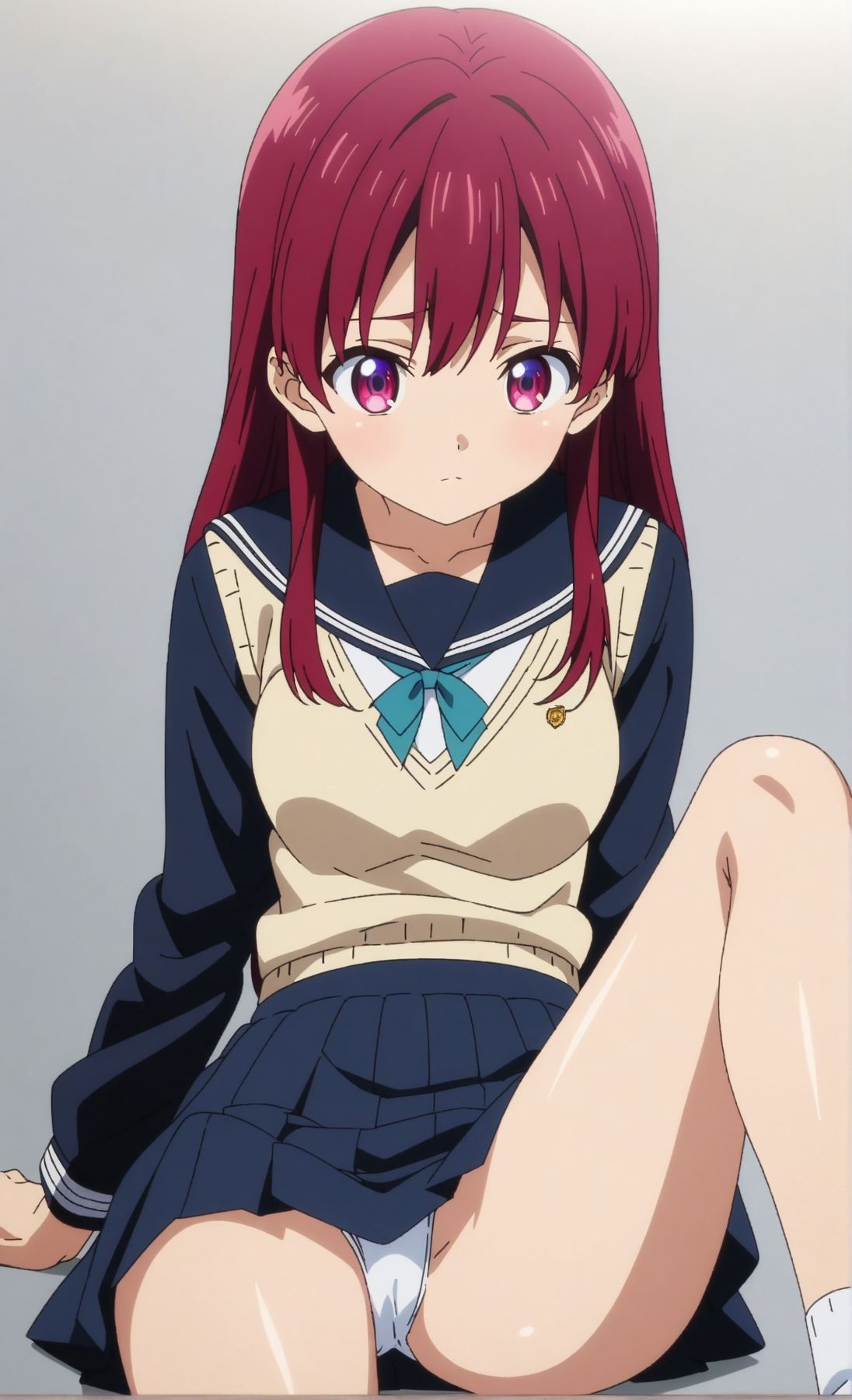 サンプル画像1:A制服っ娘(オレのわーるど) [d_484433]