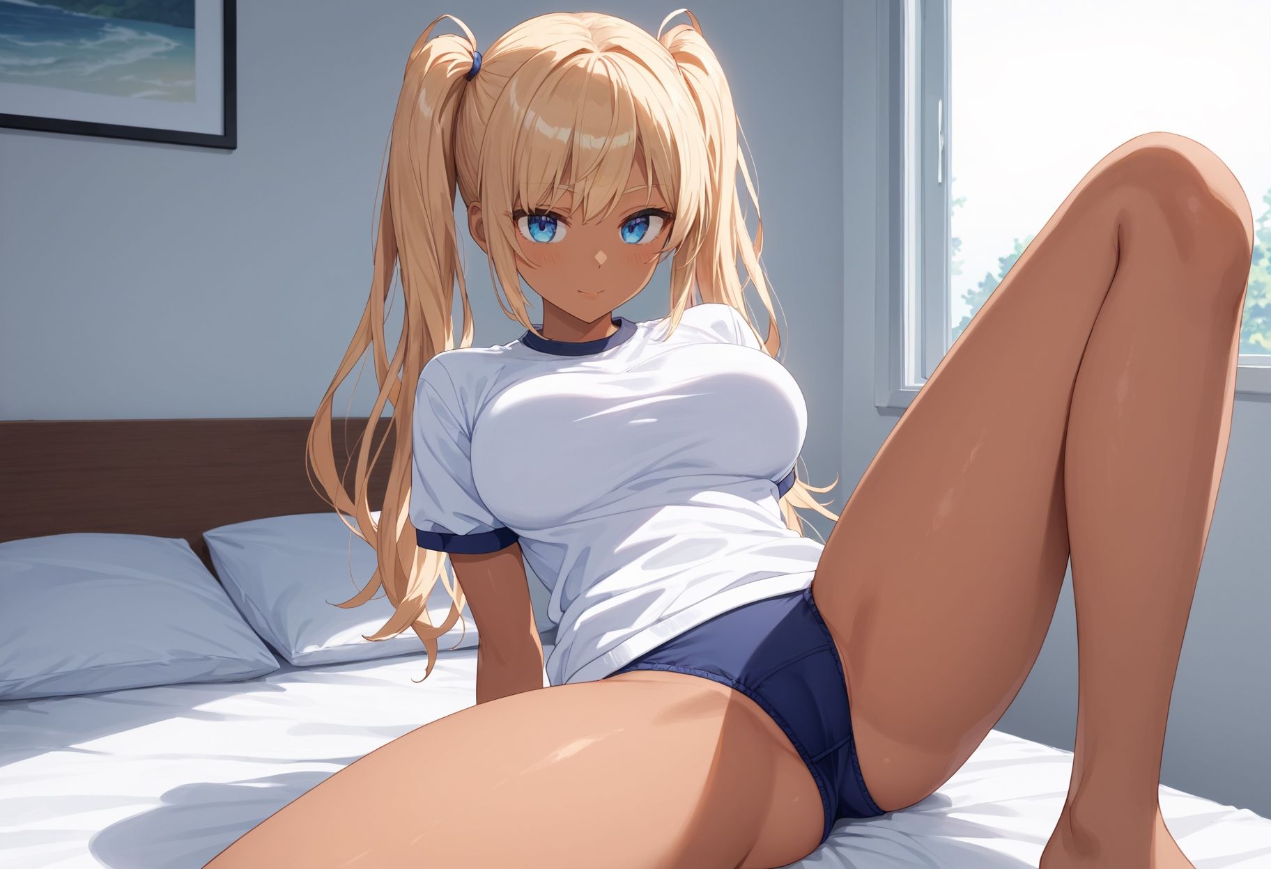 サンプル画像1:黒ギャルビッチの性指導〜やりまくり黒ギャルにお仕置き中出し〜(密愛ハニー) [d_484485]