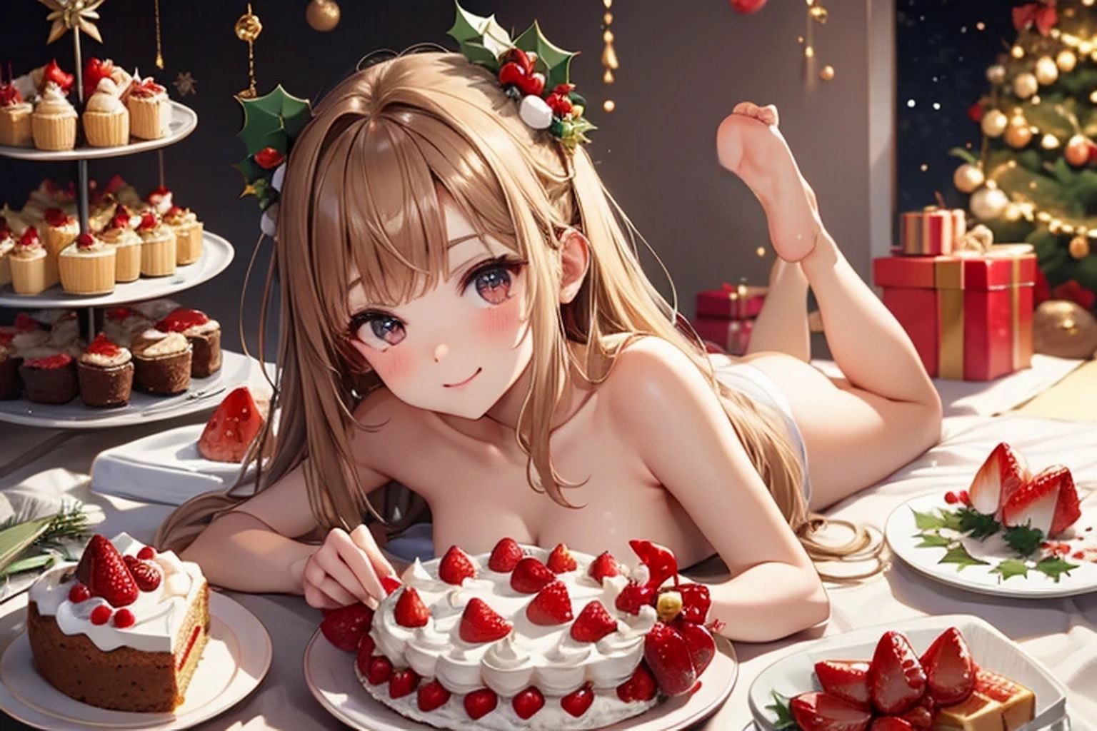 サンプル画像3:クリスマス SEXナイト(サクマのアトリエ) [d_484506]