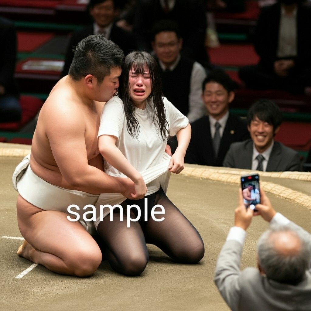 サンプル画像3:JK羞恥エロ相撲2 〜お相撲さんに蹂躙されちゃう女の子たち〜(リアルでおバカな羞恥シチュエーション製作所) [d_484526]