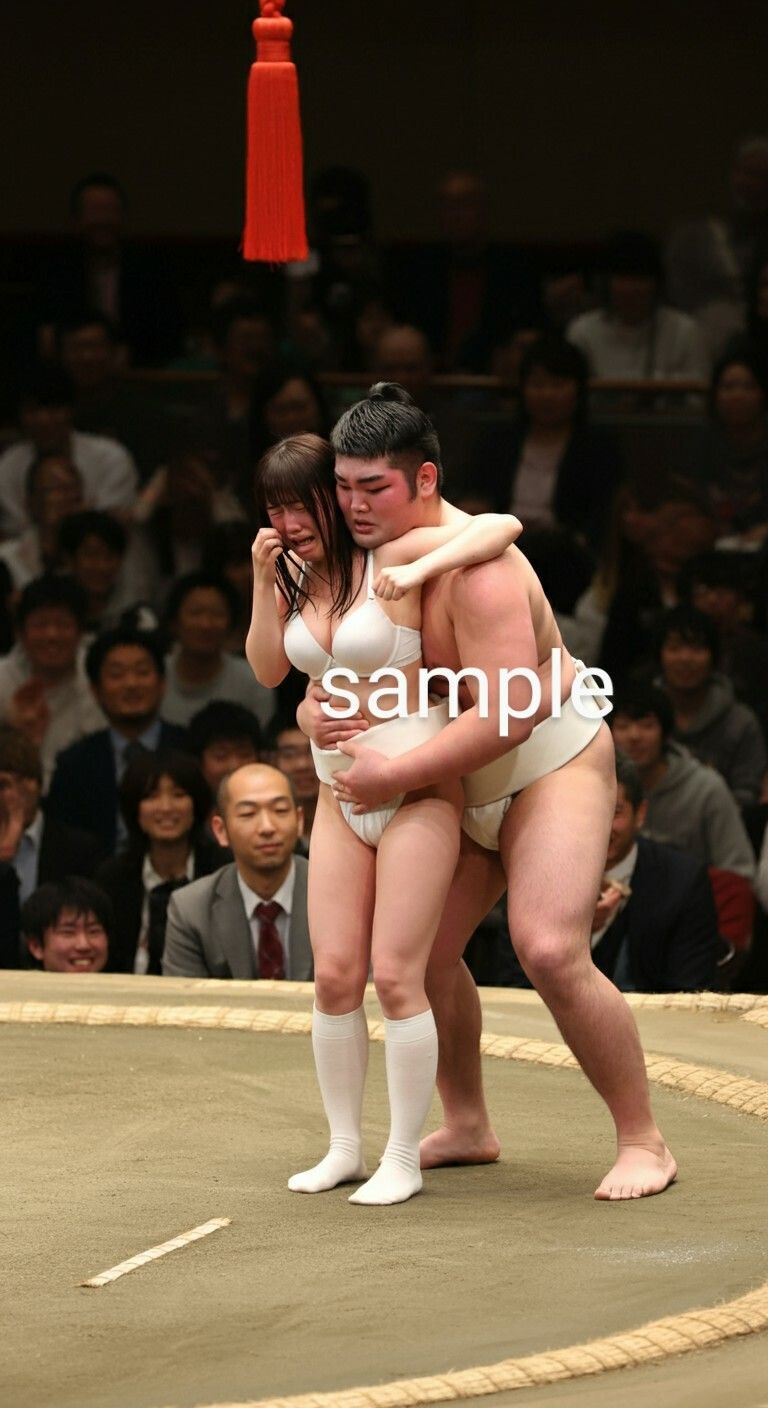 サンプル画像5:JK羞恥エロ相撲2 〜お相撲さんに蹂躙されちゃう女の子たち〜(リアルでおバカな羞恥シチュエーション製作所) [d_484526]