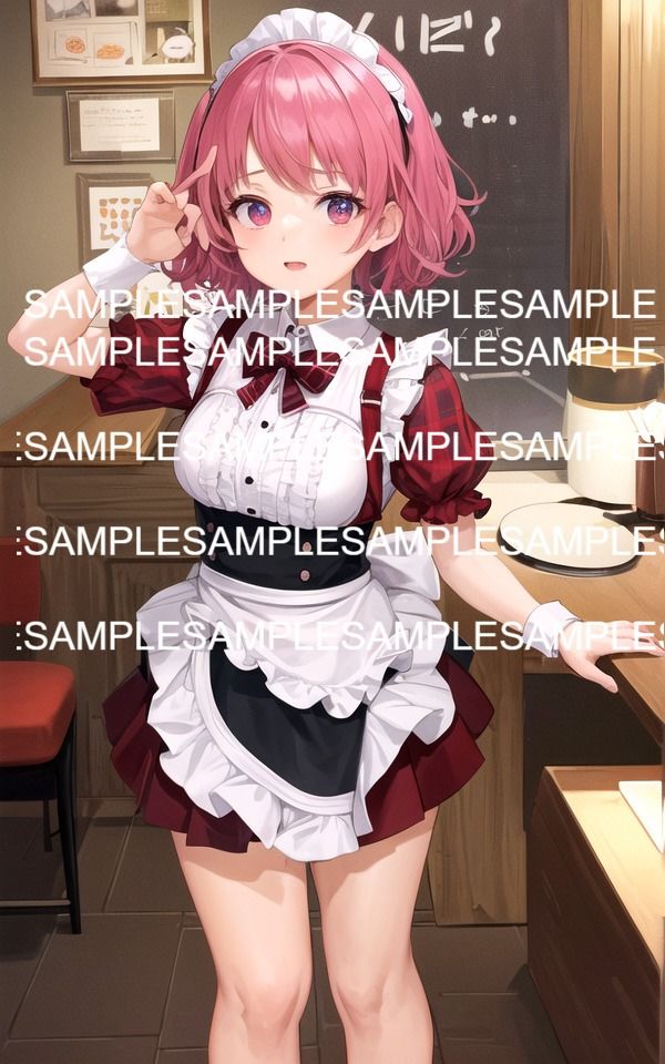 サンプル画像1:ウェイトレスのあのこ01(たぬき) [d_484602]