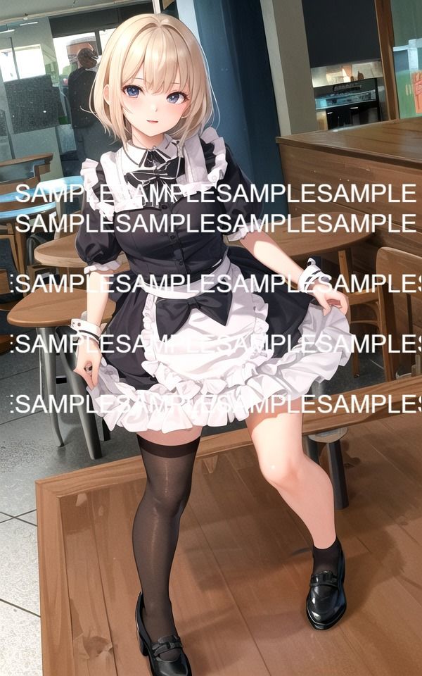 サンプル画像2:ウェイトレスのあのこ01(たぬき) [d_484602]