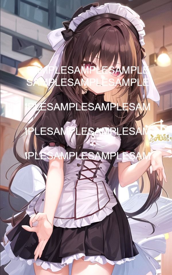 サンプル画像2:ウェイトレスのあのこ02(たぬき) [d_484622]