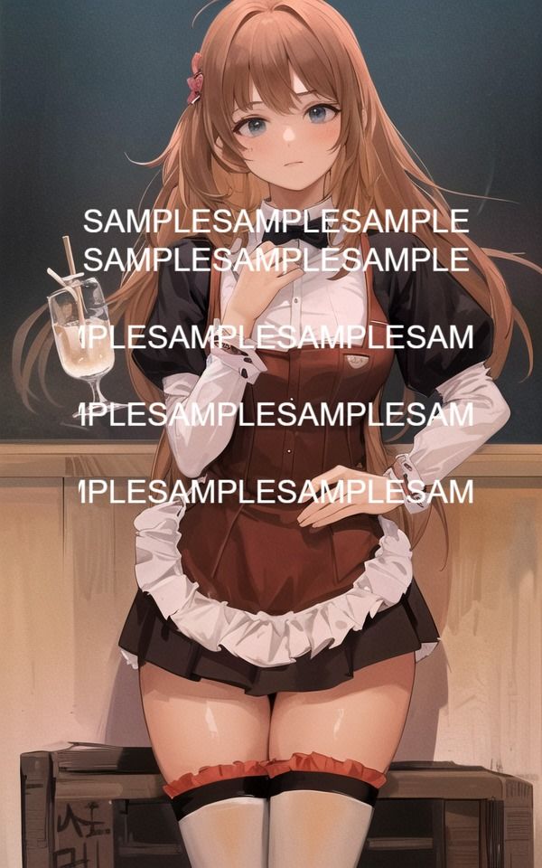 サンプル画像3:ウェイトレスのあのこ02(たぬき) [d_484622]