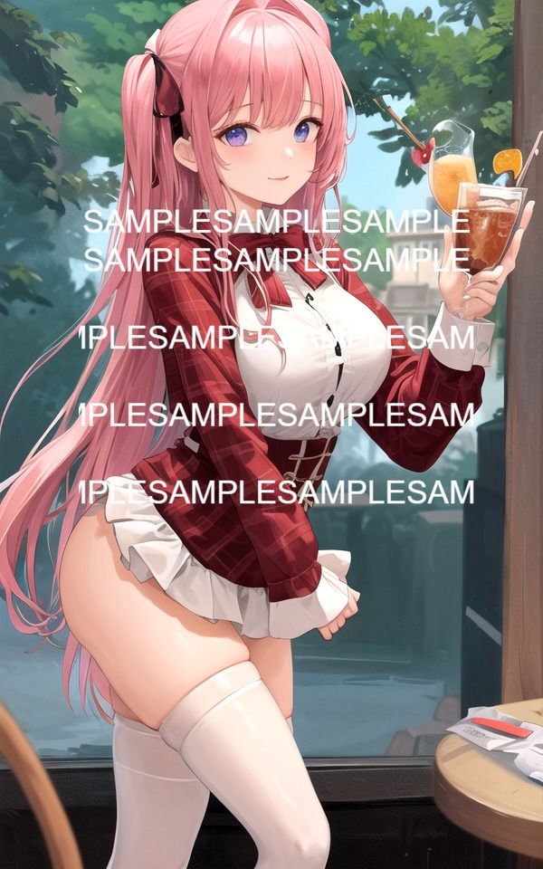 サンプル画像4:ウェイトレスのあのこ02(たぬき) [d_484622]