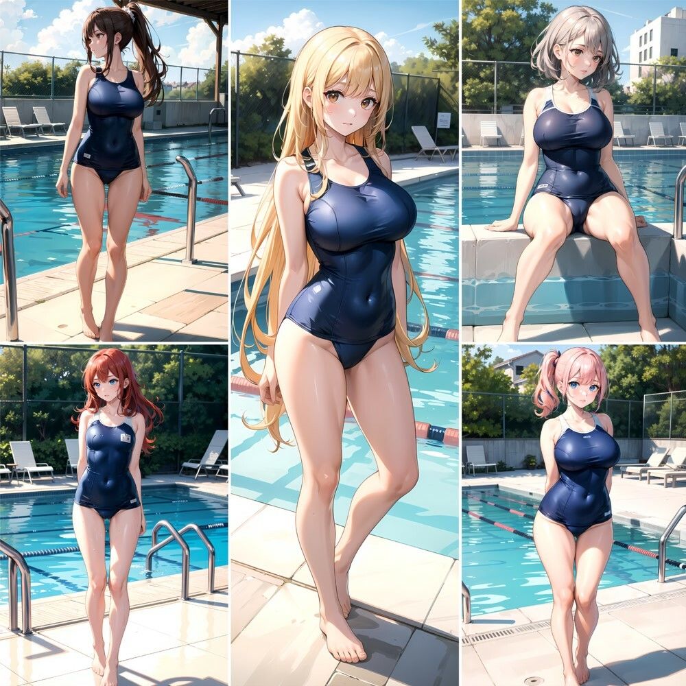 サンプル画像2:水泳部員ちゃん(aru’s art studio) [d_484667]