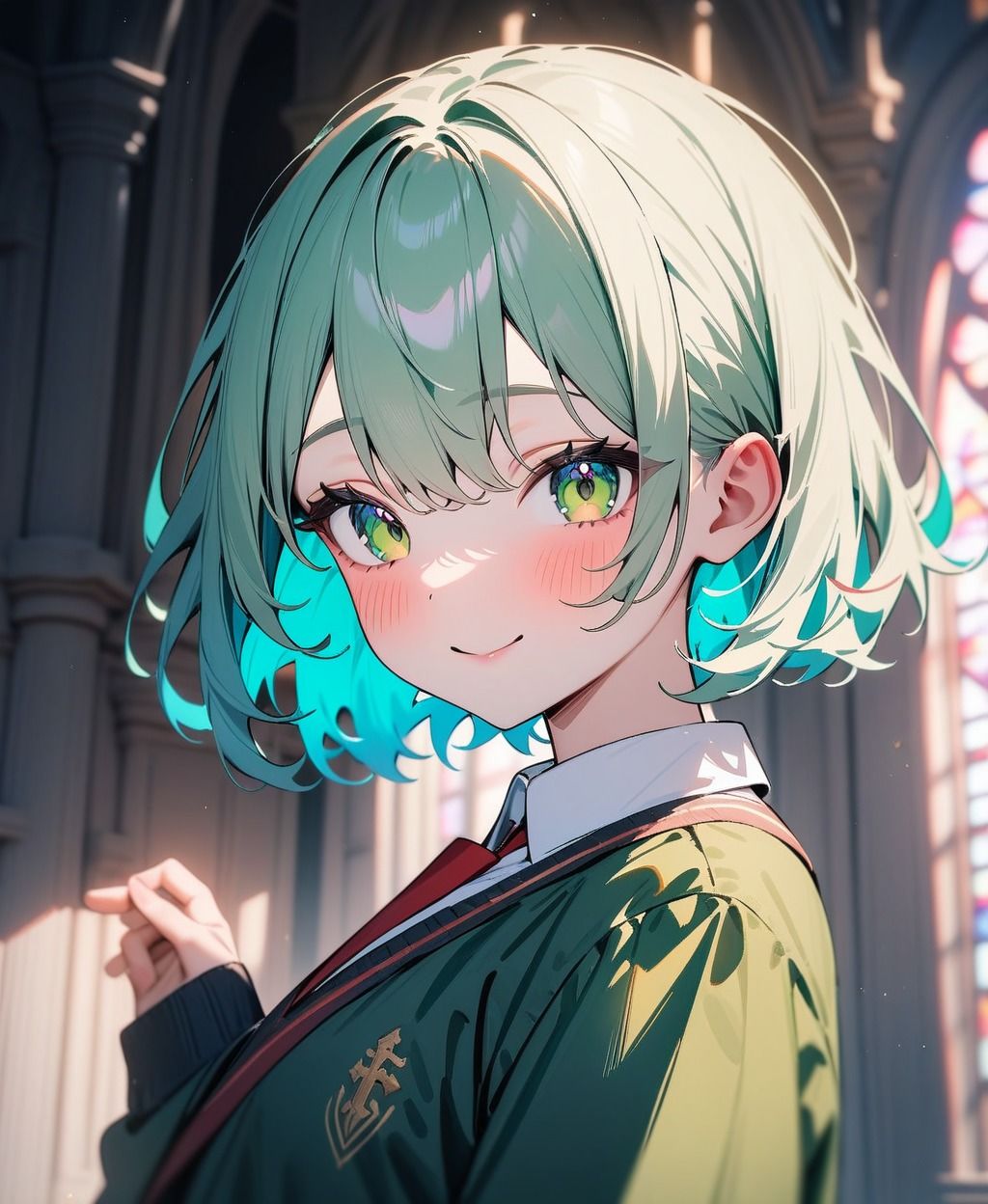 サンプル画像5:かわいい制服美女(たこやき) [d_484798]