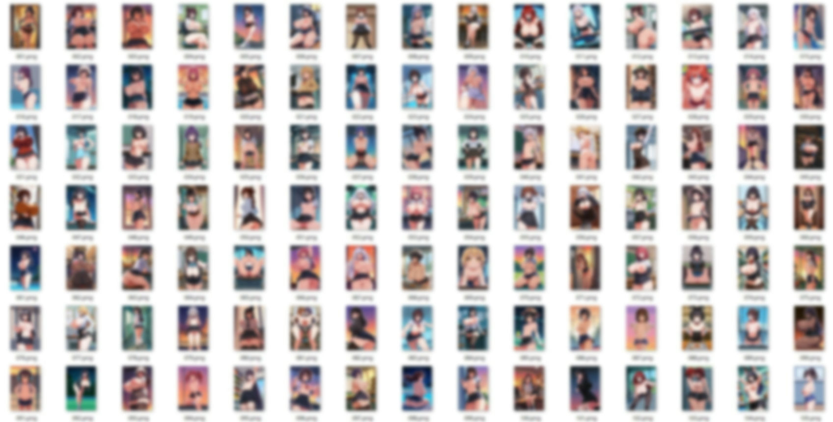 サンプル画像1:【ノーモザイク】ミニスカート集【ドットエロ】(ドット絵ラボ) [d_484821]