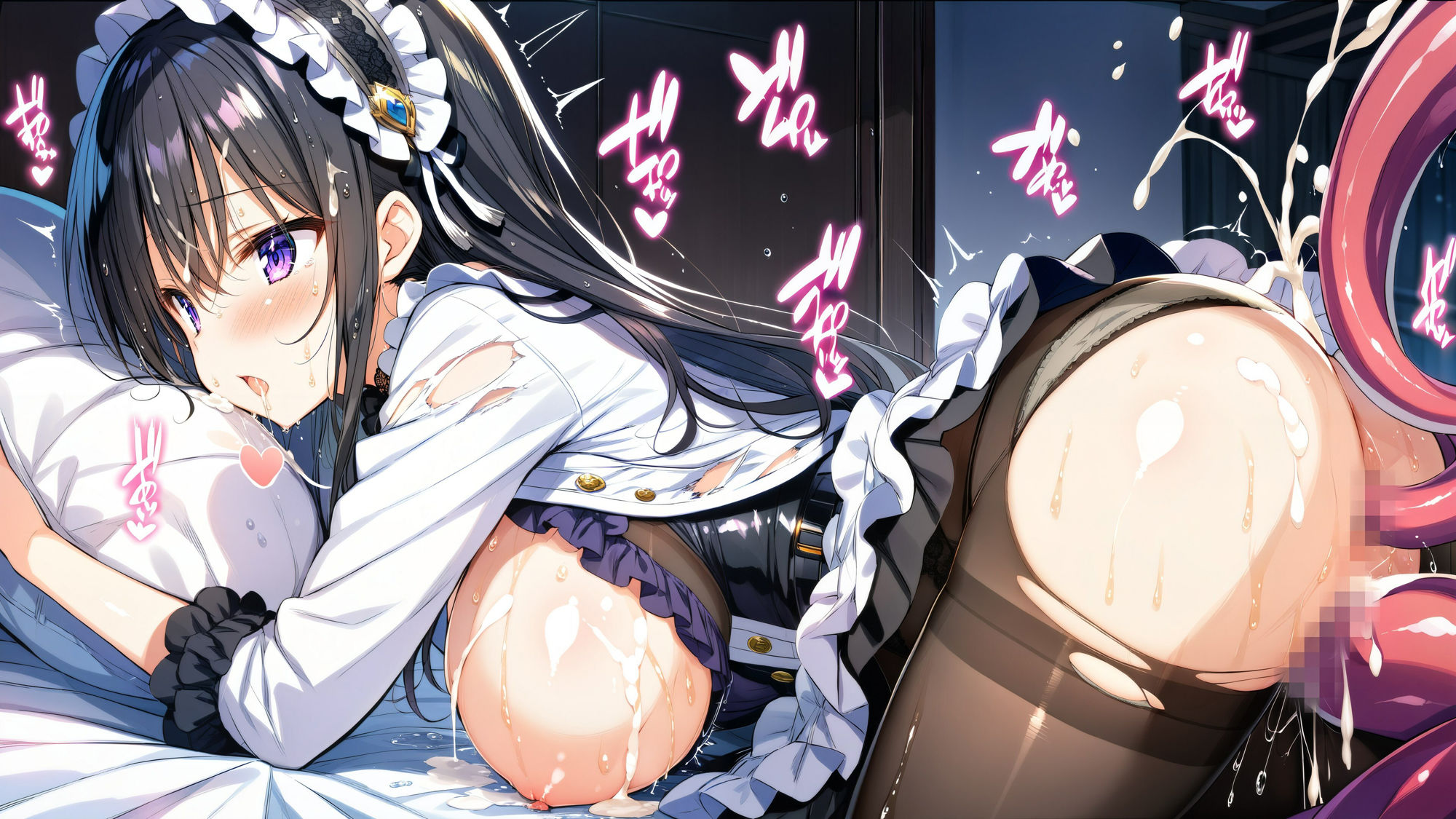 サンプル画像3:触手に囚われた少女達 〜ゴスロリ編〜 Vol.1(星のアトリエ) [d_484828]