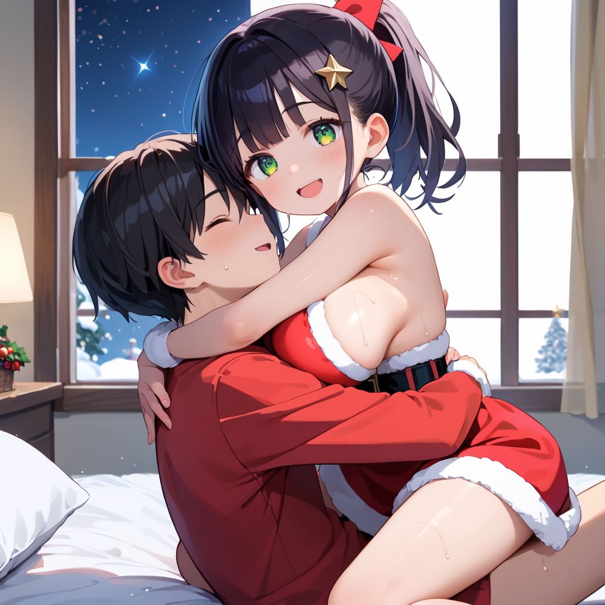 サンプル画像1:聖なる夜は推しサンタと甘い夢をpart.1(プリズムK) [d_484846]