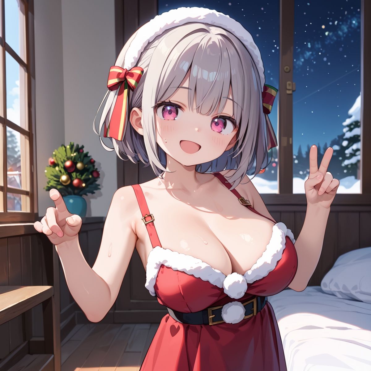 サンプル画像1:聖なる夜は推しサンタと甘い夢をpart.2(プリズムK) [d_484856]