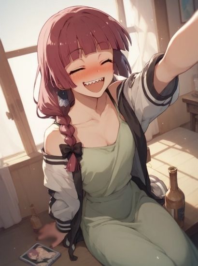 サンプル画像1:ぼっちざろっくの廣井きくりから送られてきた自撮り写真(自撮りサークル  イカスミ工房) [d_484863]