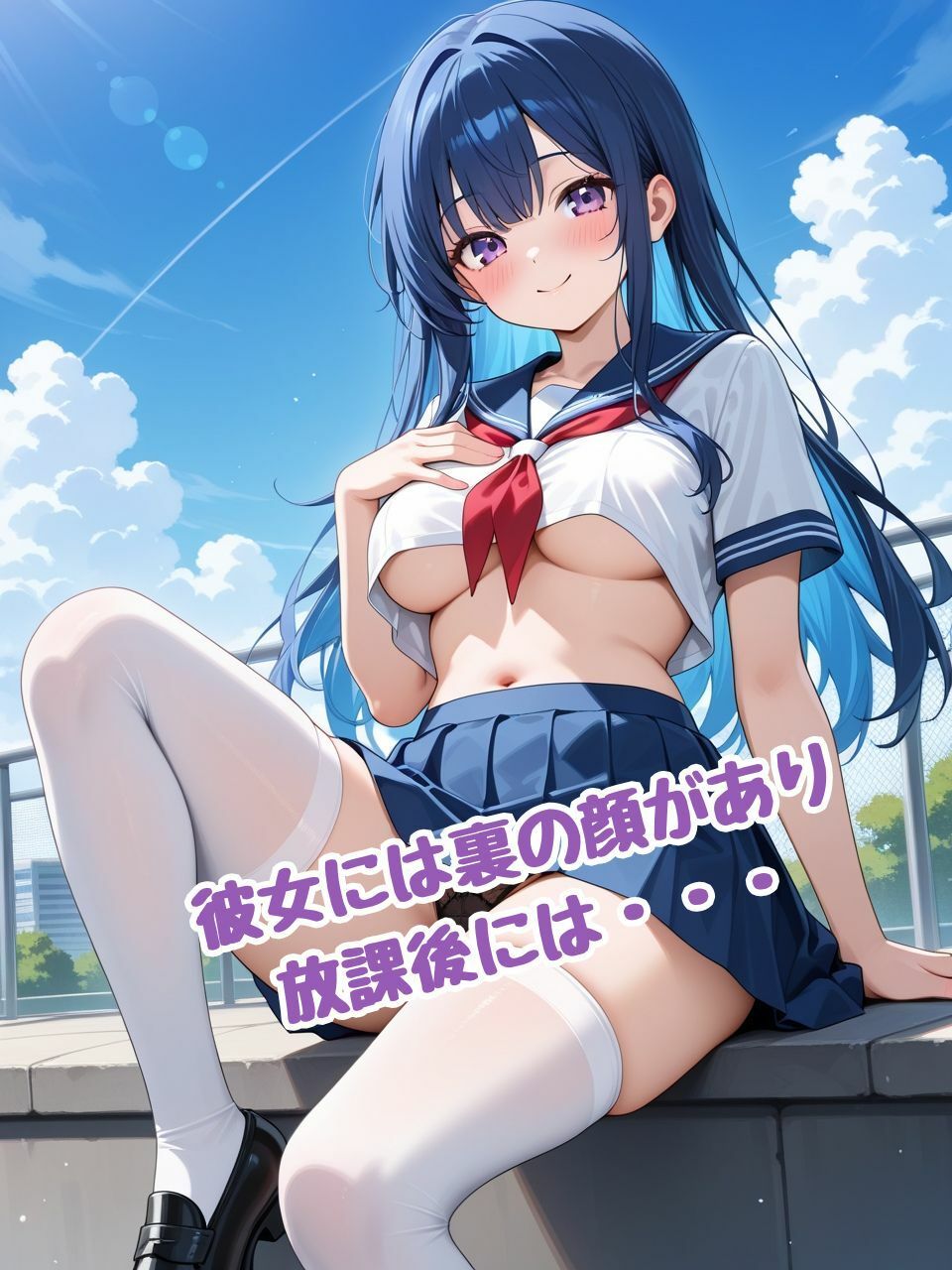 サンプル画像2:清楚（自称）JKとエッチな学園生活 SEASON1(ティーチルーム) [d_484884]