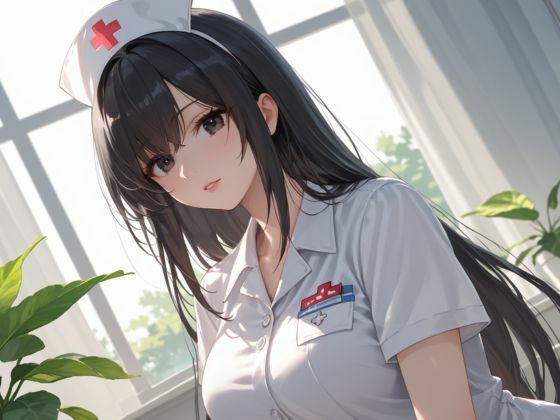 サンプル画像1:爆乳ムチムチナース！入院中にチンポを食い尽くす淫乱女編(あいりす) [d_484905]