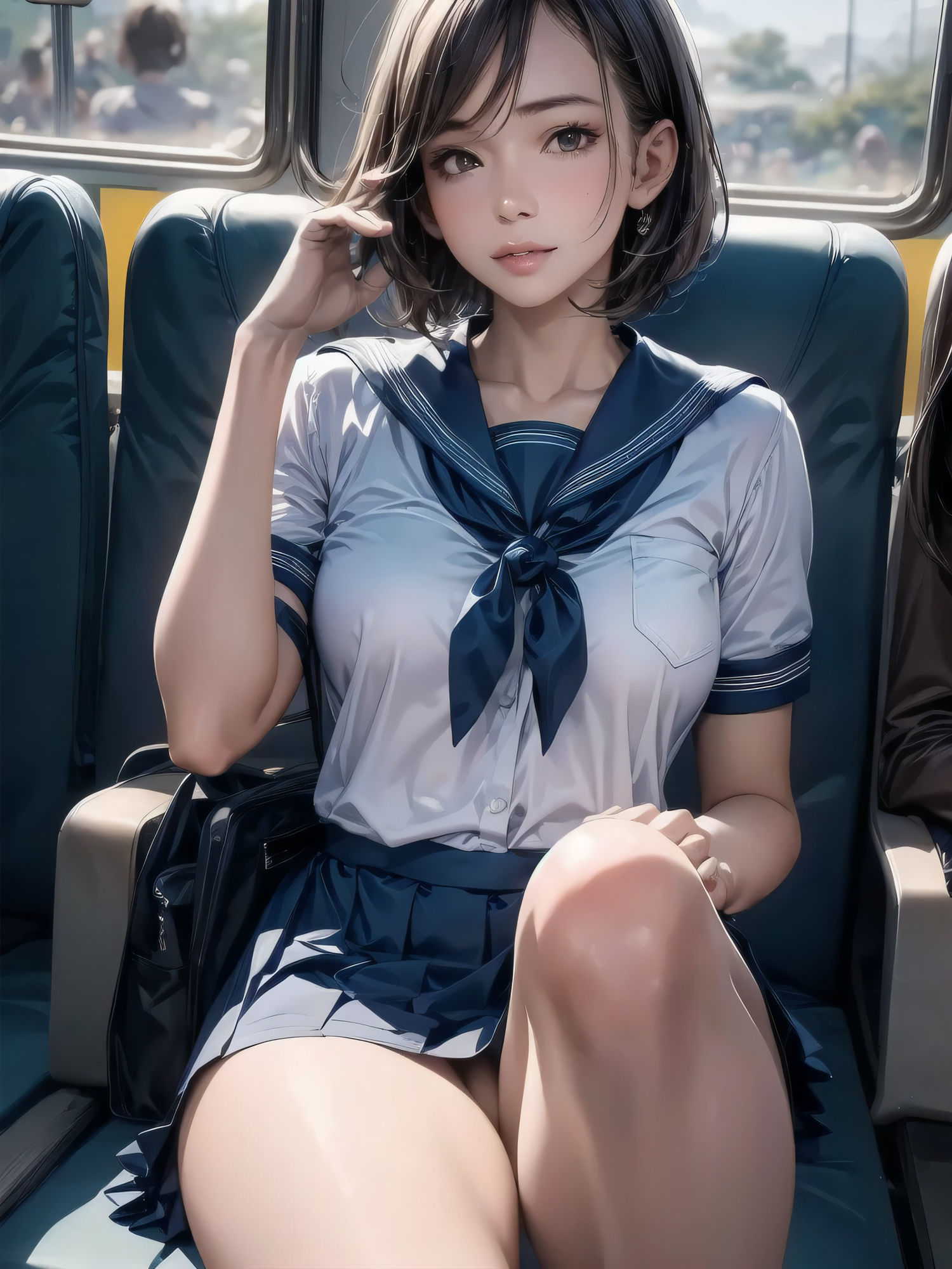 サンプル画像5:通学中のJKのパンチラ 集めちゃいました(fanza-fanza) [d_485012]