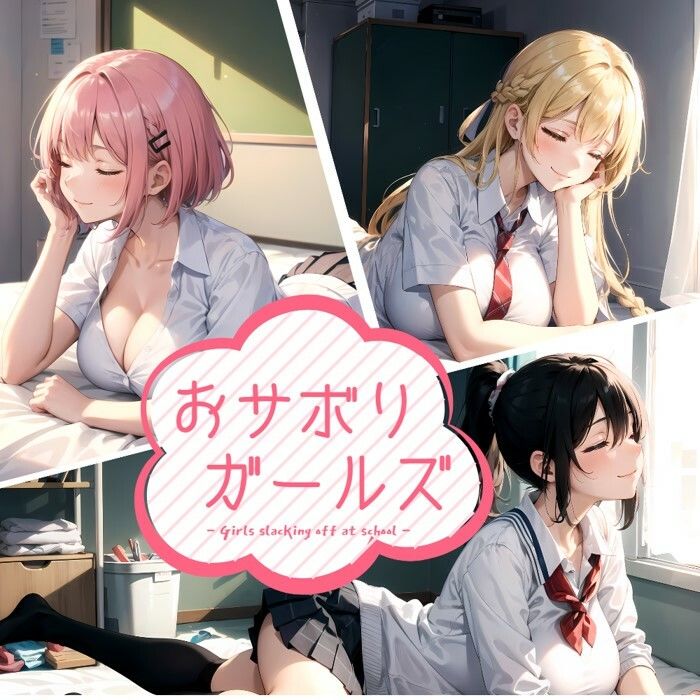 サンプル画像1:おサボりガールズ(aru’s art studio) [d_485016]