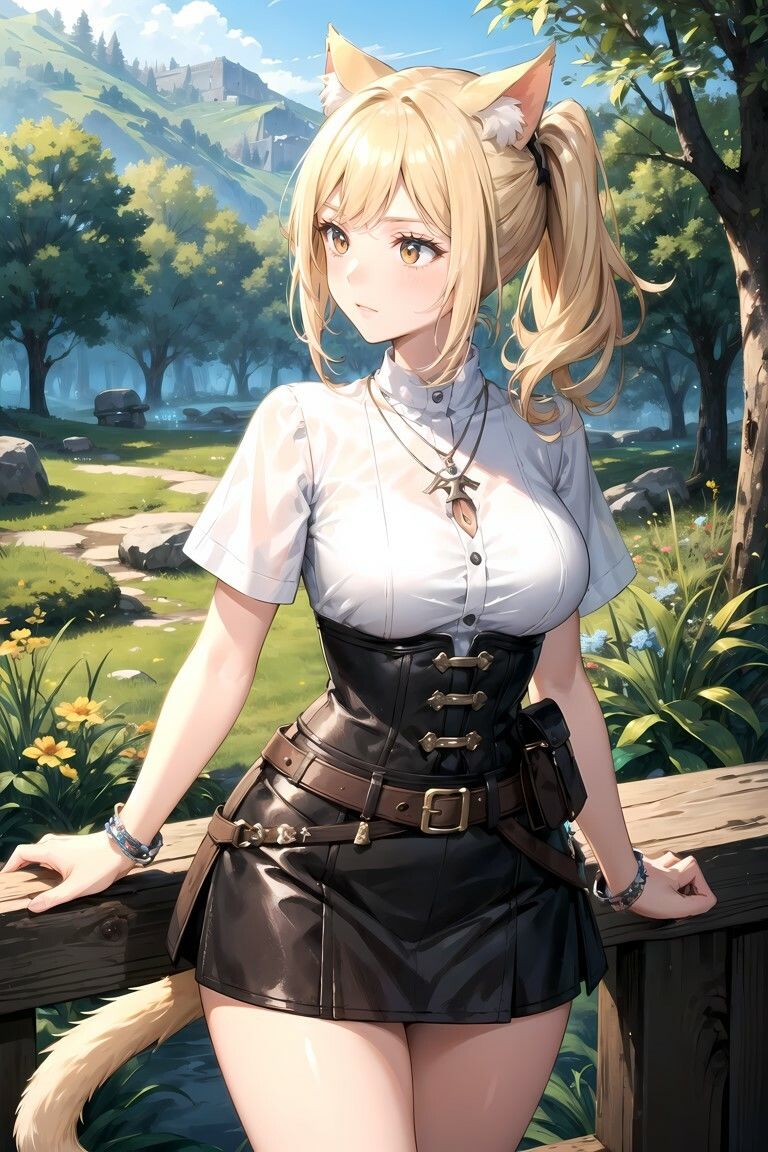 サンプル画像5:猫耳冒険者ガールズ(aru’s art studio) [d_485034]