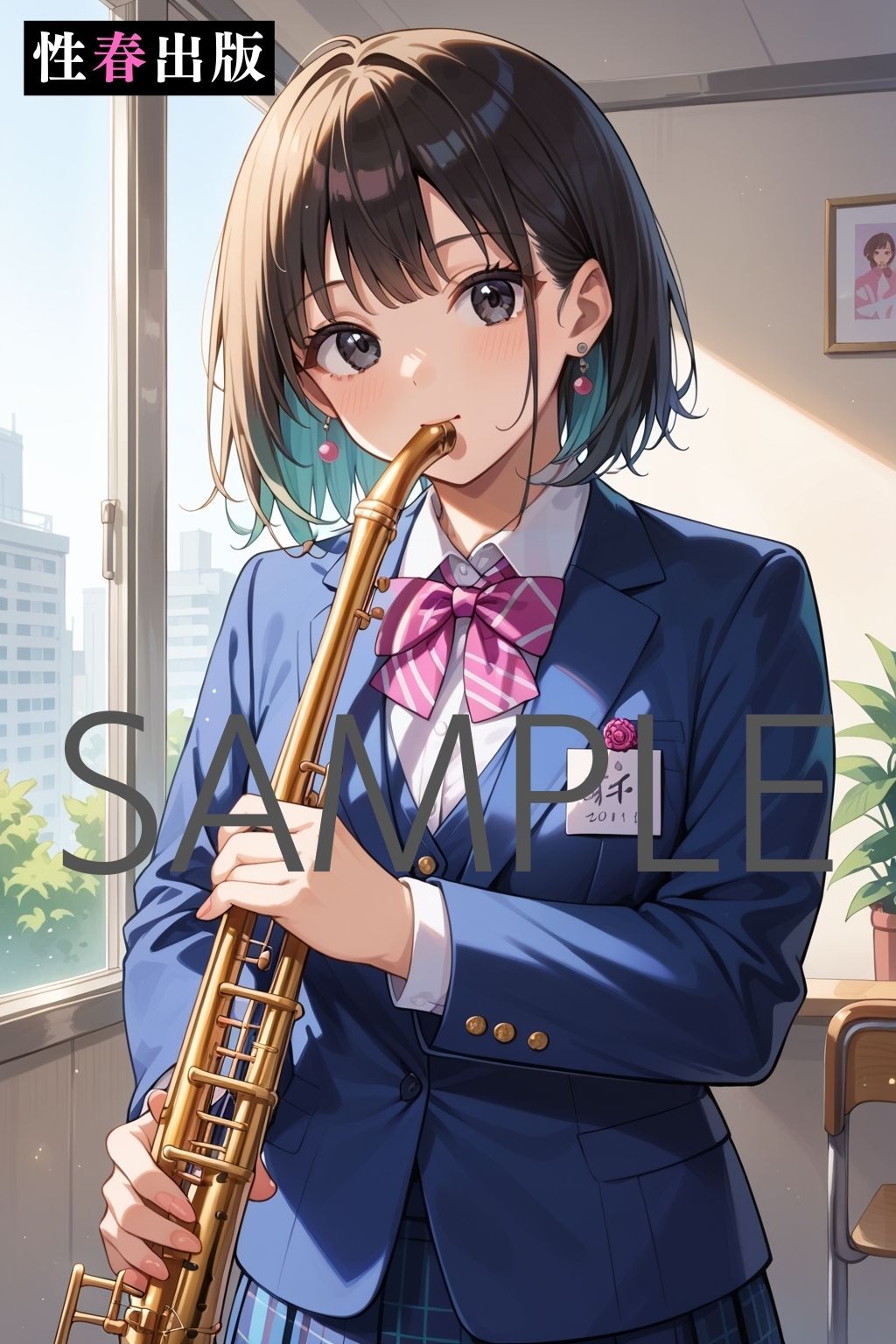 サンプル画像5:吹奏楽部女子咥えたくてたまらないっ(性春出版) [d_485071]