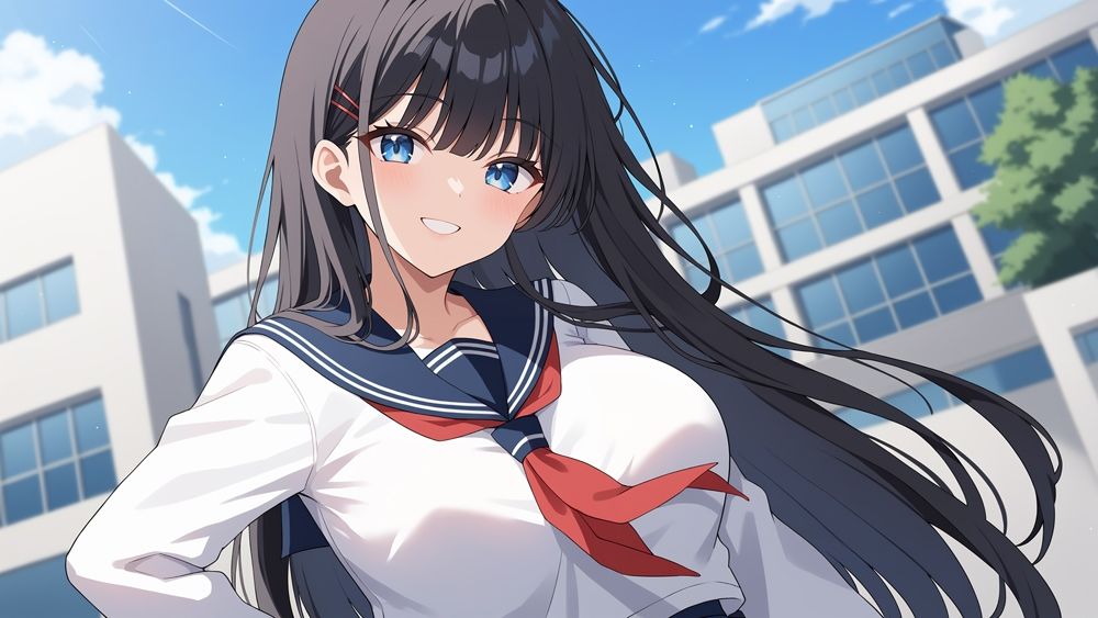 サンプル画像2:爆乳お嬢様部長と淫らな部員の秘密の個人指導(ニート印刷所) [d_485080]