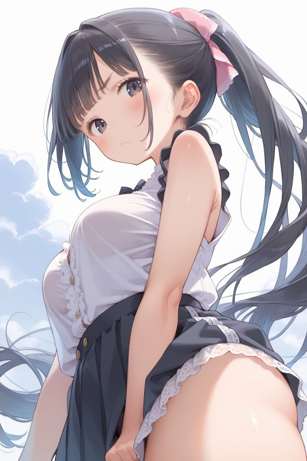 サンプル画像1:巨乳な妹と中出し同居生活(エロ未来) [d_485104]