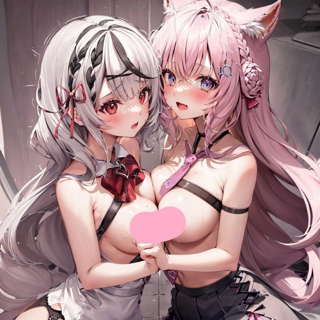 サンプル画像4:てぇてぇCG集 こよくろ1(てぇてぇ堂) [d_485154]