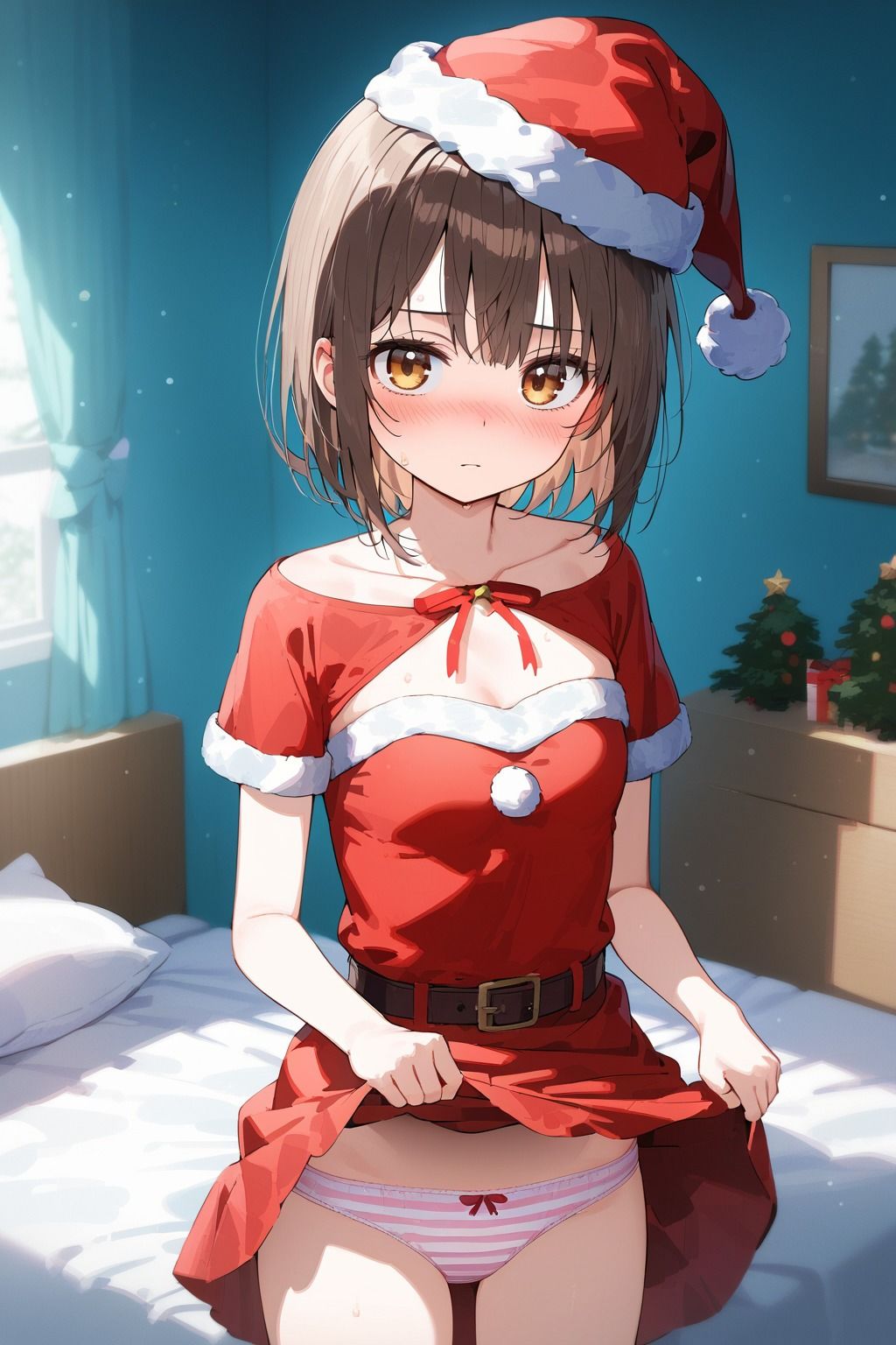 サンプル画像2:サンタ妹と中出しS●X 1（恥ずかしがり妹編）(FY工房) [d_485184]