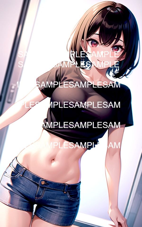 サンプル画像6:パツパツTシャツを着た幼馴染がまぶしい(ぽんぽこ) [d_485218]