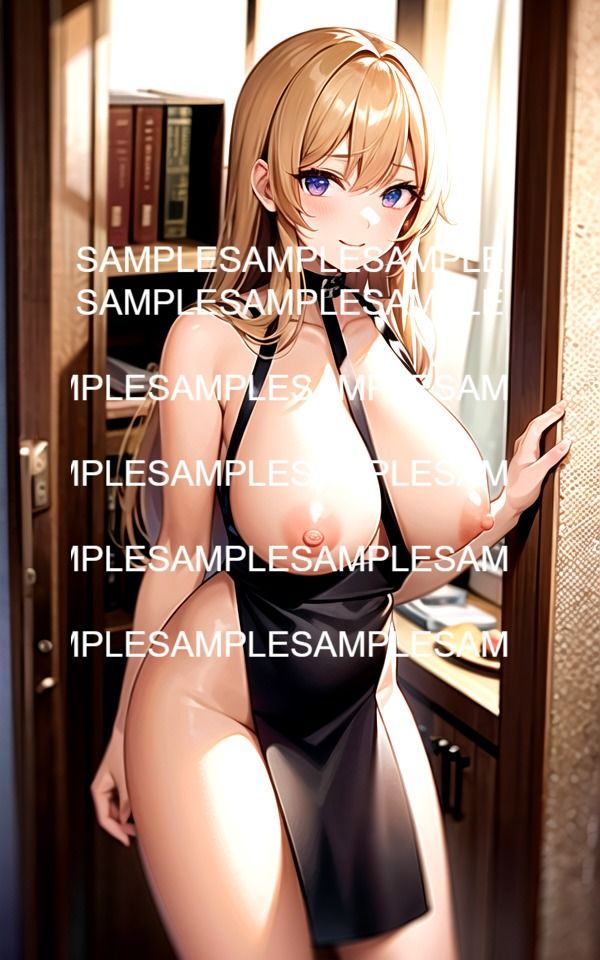 サンプル画像6:エプロン姿で誘惑してくる若妻(ぽんぽこ) [d_485221]