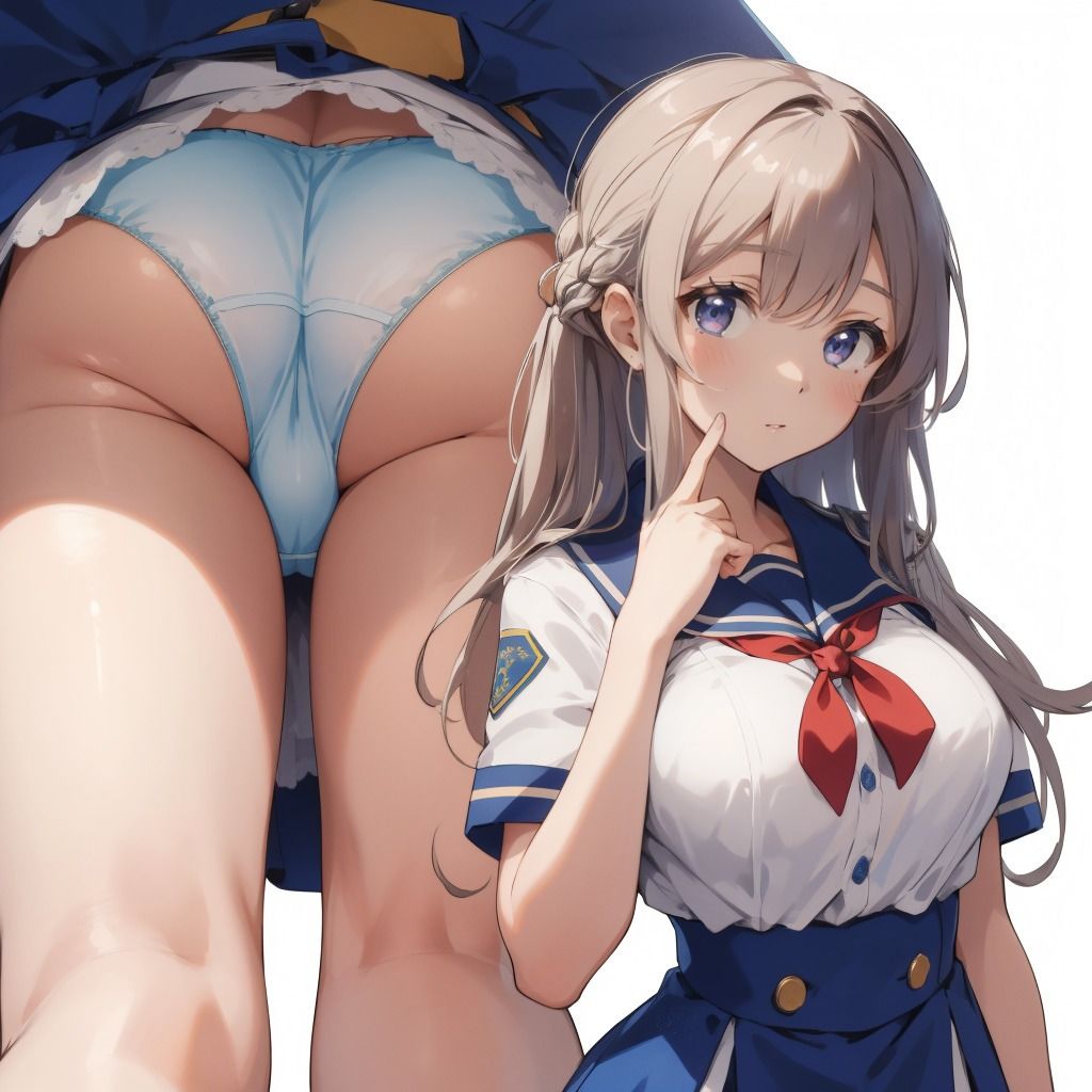 サンプル画像5:制服JKのえちえちおパンツ盗撮アングル＋お尻編(おパンツ専門店) [d_485249]