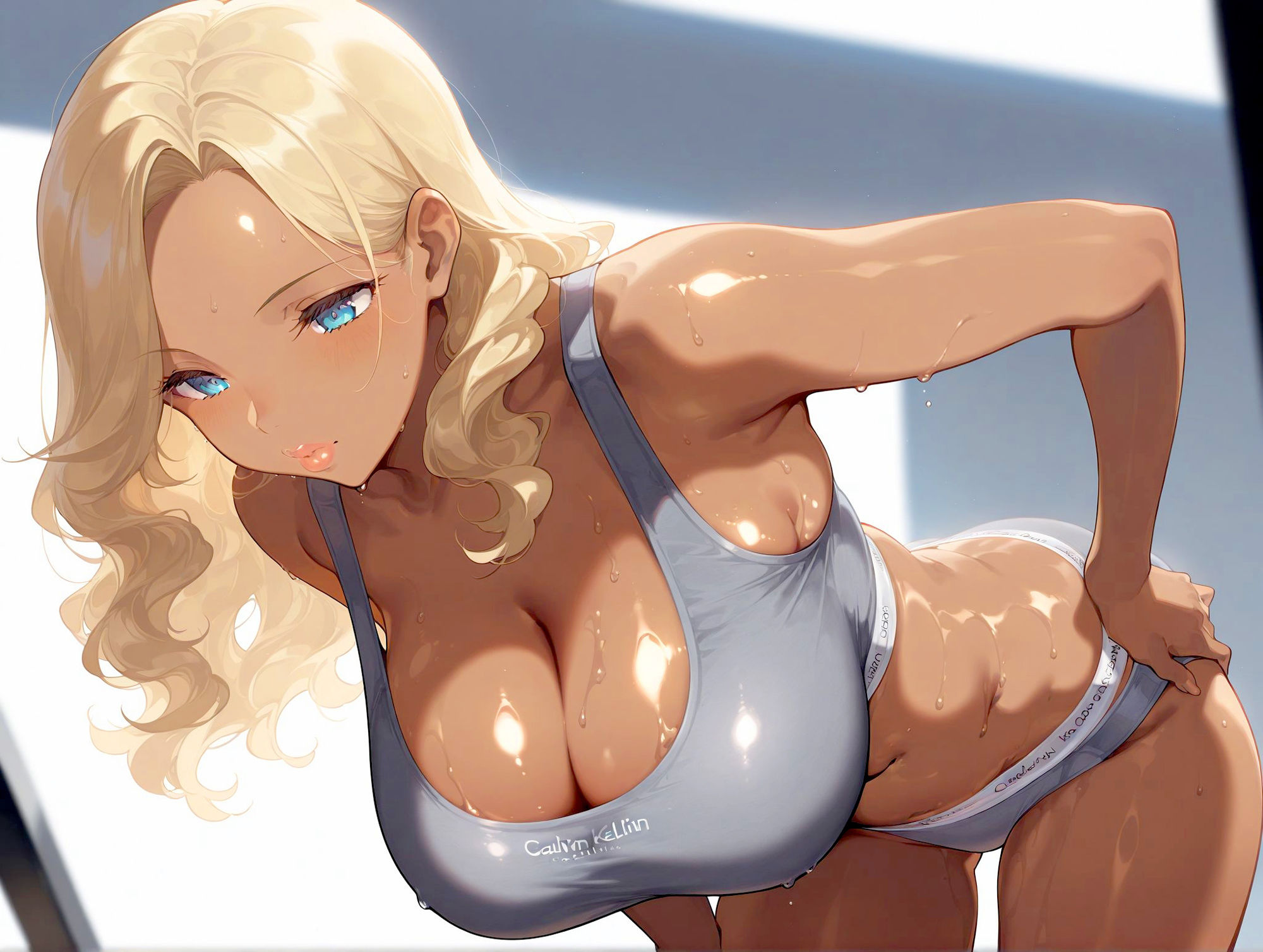 サンプル画像1:悦楽天国 ‐ 黒ギャル性調教化計画‐(AIギャル) [d_485261]