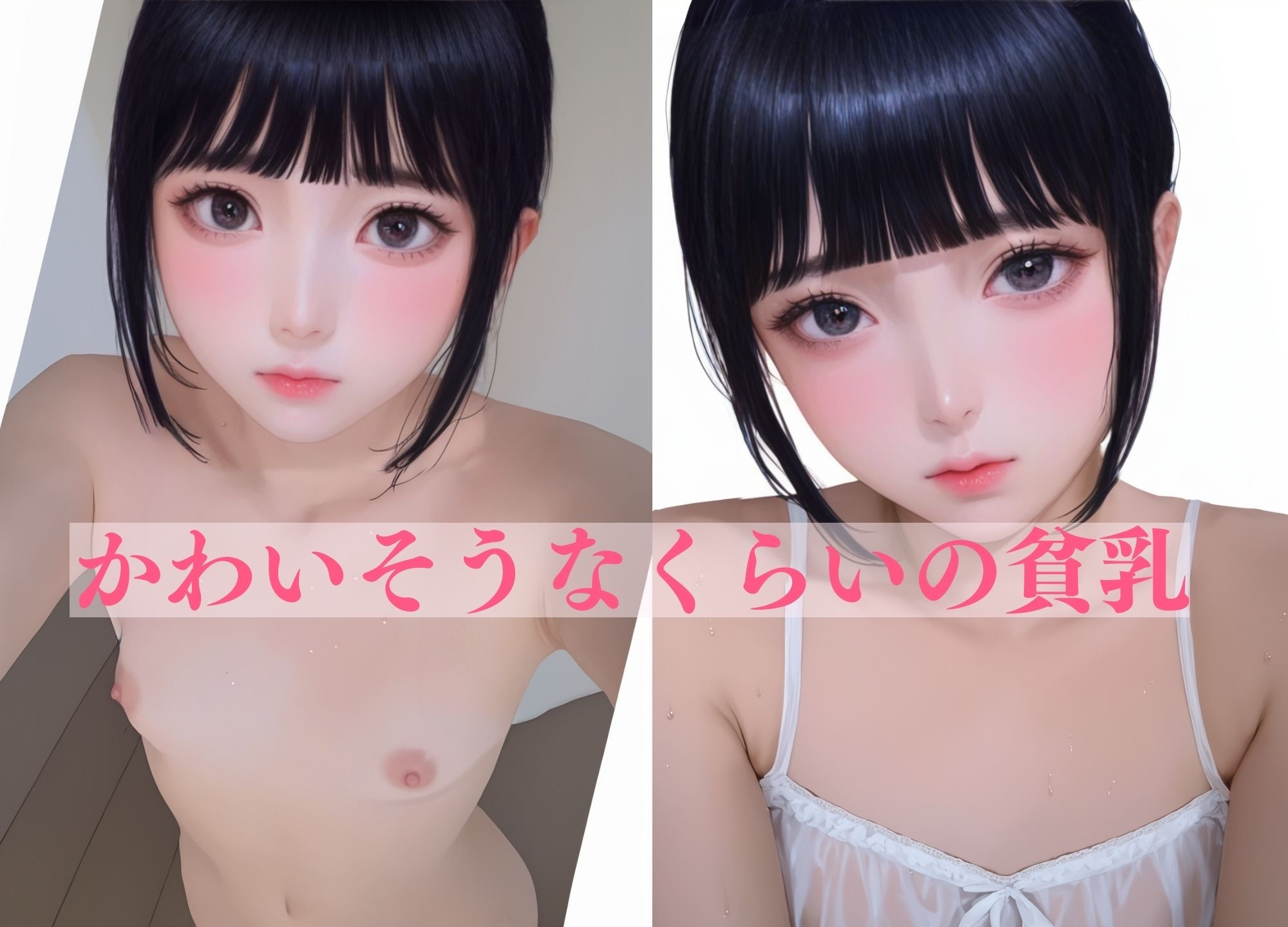 サンプル画像4:生意気JKはつるぺた(半熟チェリーパイ) [d_485273]