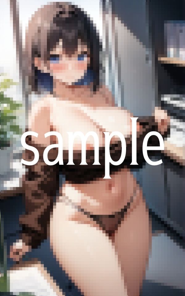 サンプル画像6:会社のOLはいつもポロリしてるが気にしてないようです…(ぱんぱんのOP) [d_485384]