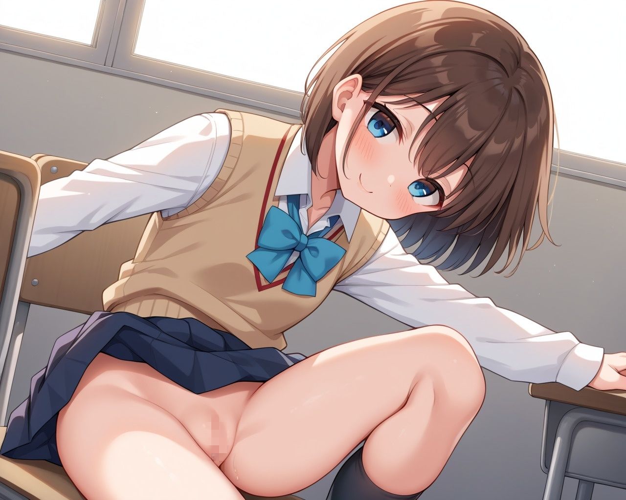 サンプル画像2:処女女子校生に中出しセックスの性活指導たらい回し(ろんどんぷりん) [d_485397]