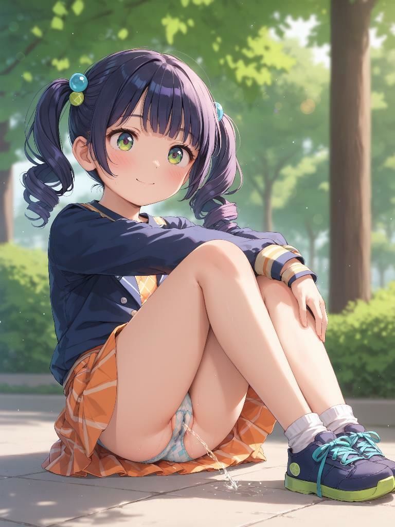 サンプル画像3:かわいい女の子がパンツをはいたままおしっこをおもらししている画像集1(えっふぇれ) [d_485420]