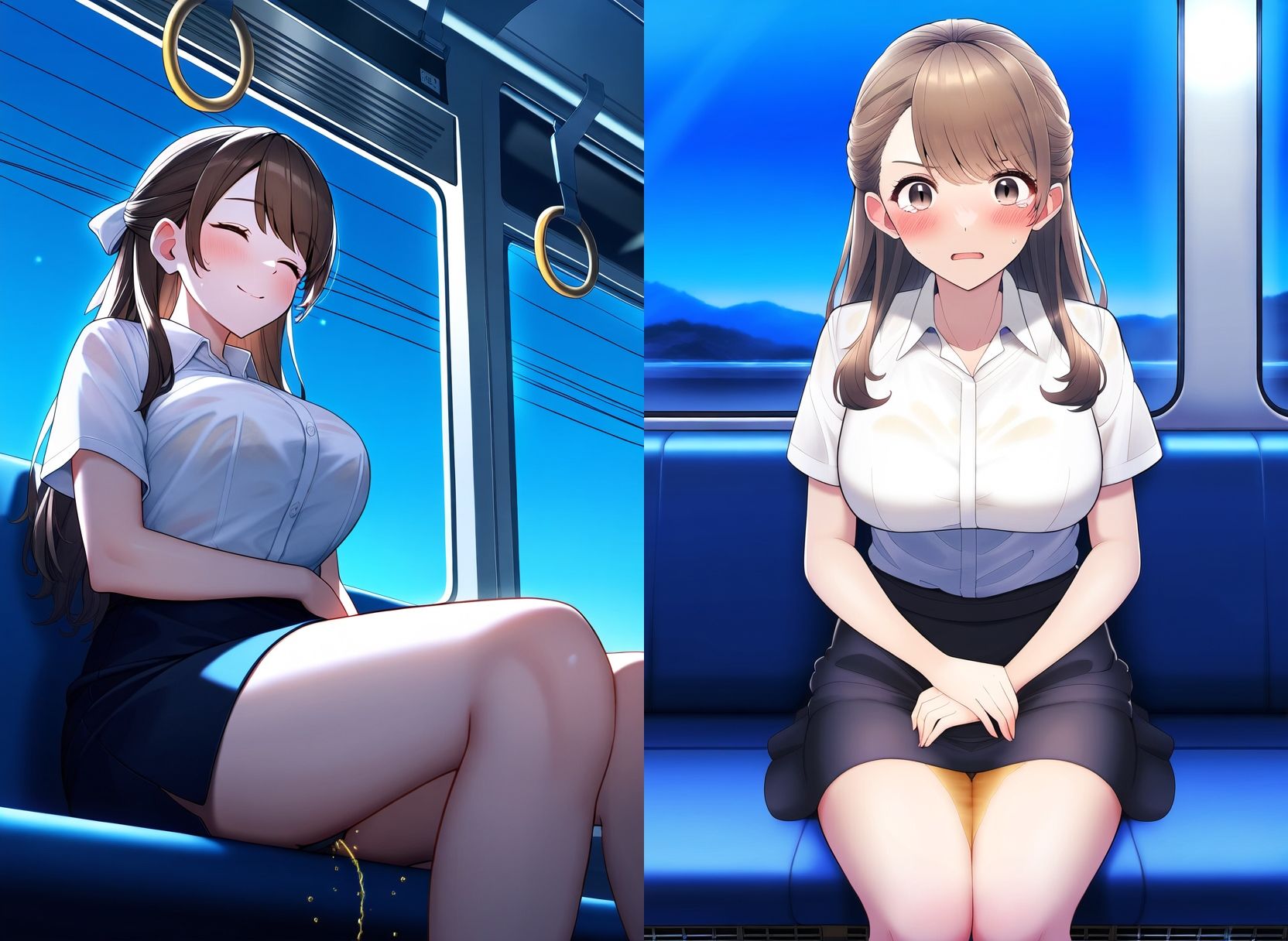 サンプル画像4:お姉さん、まだオネショ（夜尿症）が治ってないって本当ですか？(性癖ユガ芽) [d_485511]