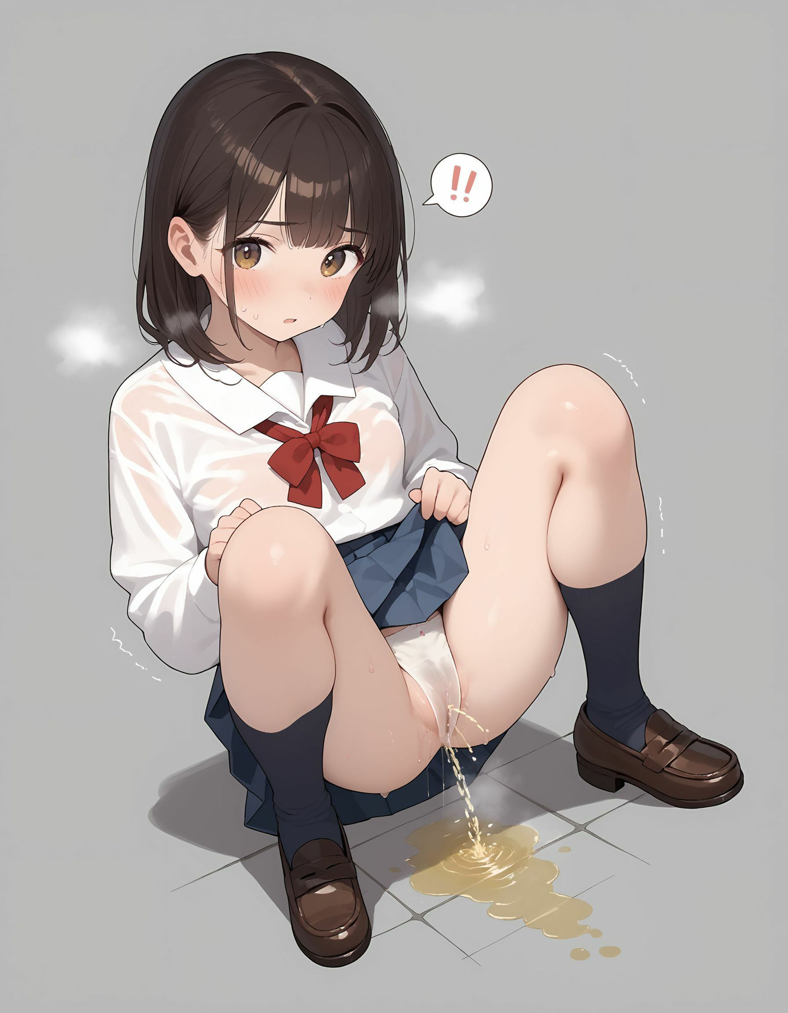 サンプル画像4:制服おしっこ(此処から) [d_485588]