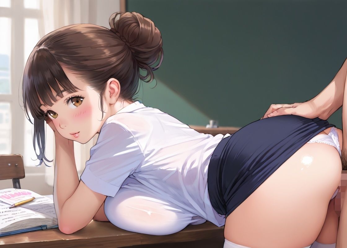 サンプル画像5:可愛い家庭教師にエッチ教えてあげた(けいちゃみ) [d_485627]