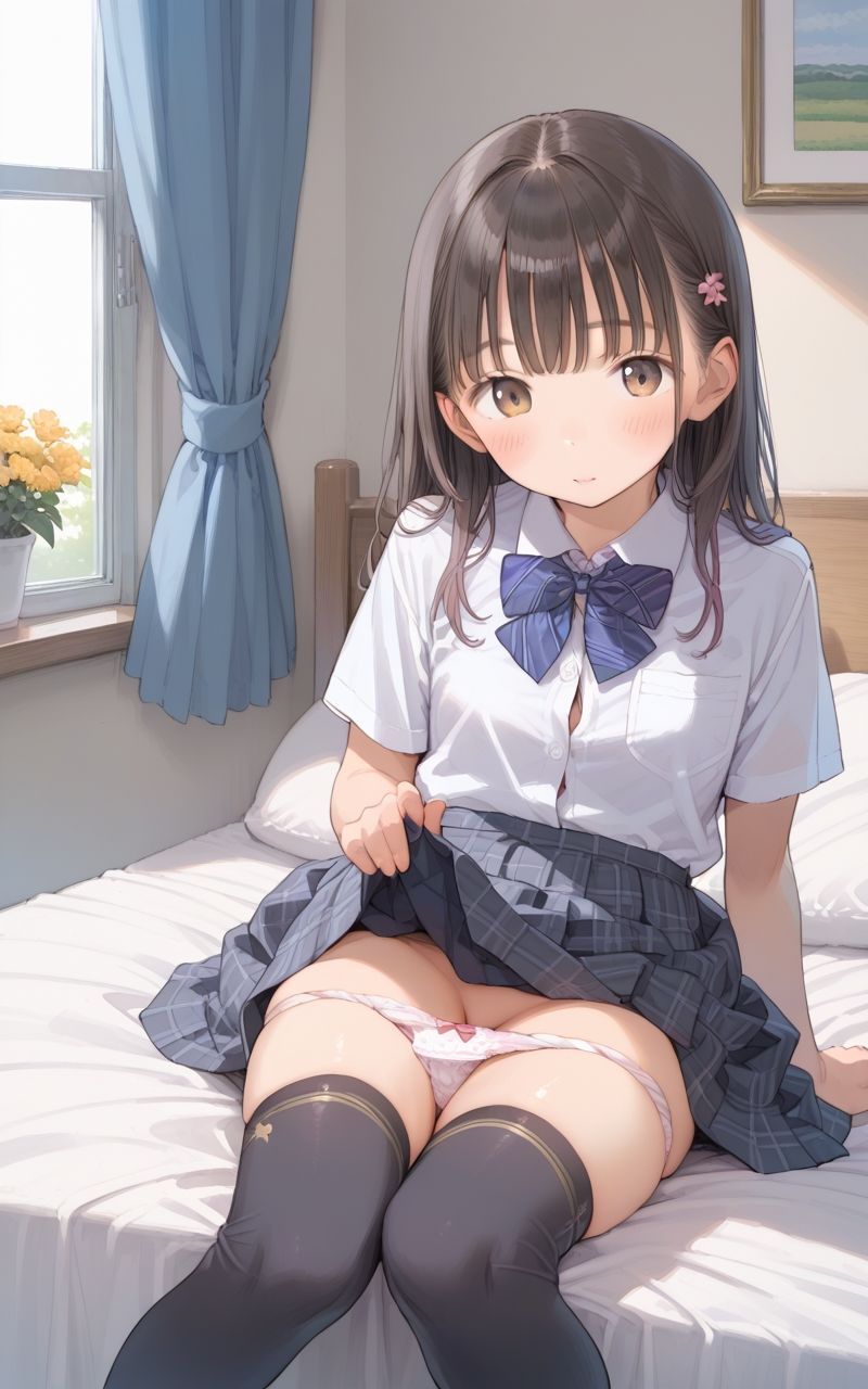 サンプル画像3:ロリっ子女子校生卑猥性活(ワンコインえろす) [d_485683]