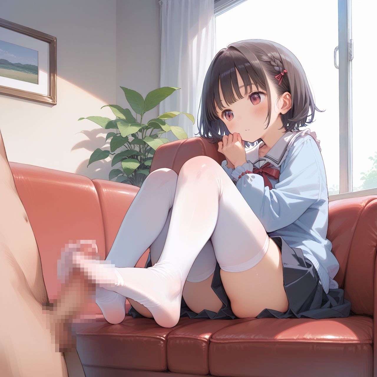 サンプル画像4:ロリっ子女子校生卑猥性活02(ワンコインえろす) [d_485685]