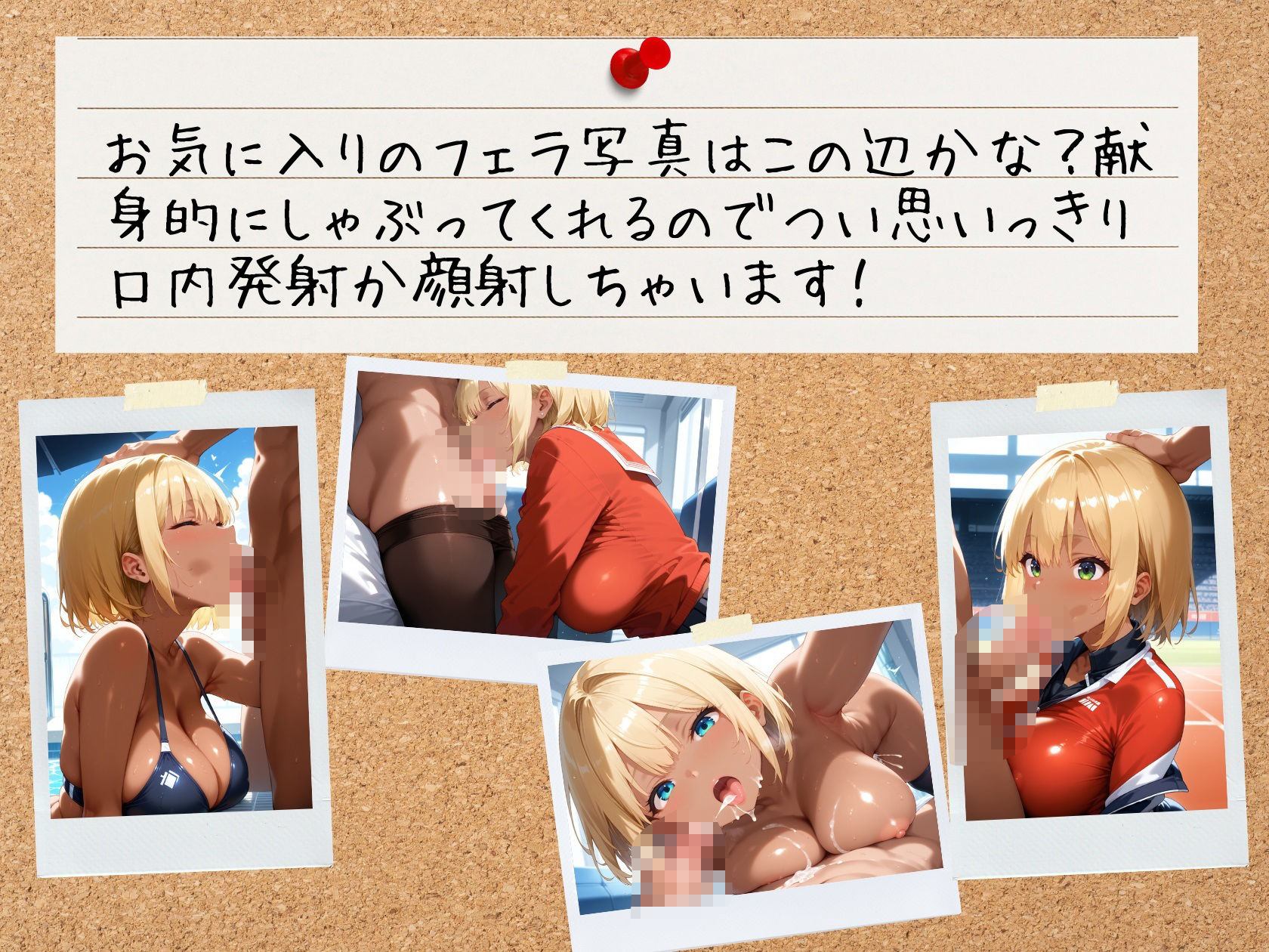 サンプル画像4:セフレの生ハメ写真公開します 金髪ショート爆乳黒ギャル 〜エリカ〜 学校編(J Butterfly) [d_485701]