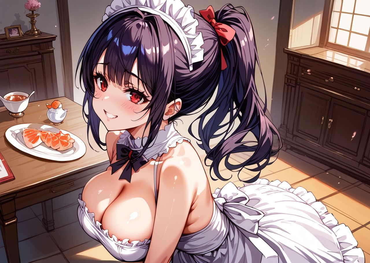 サンプル画像1:爆乳ご奉仕メイド！(Digi  Girls  Club) [d_485737]