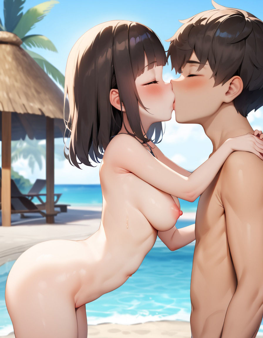 サンプル画像6:彼女と一緒に海で〇こう(ジーイーフォース) [d_485810]