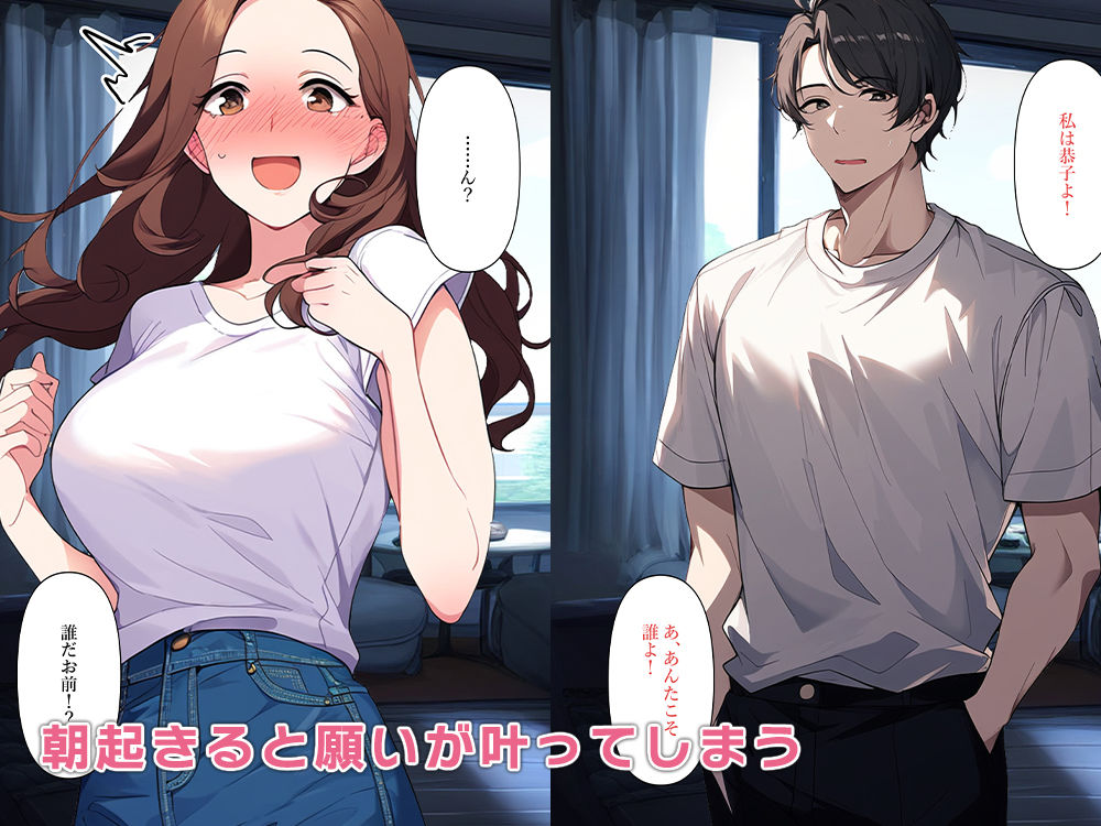 サンプル画像2:セックスレス夫婦TS化したらハメまくり(ねずみのバンキング) [d_485890]